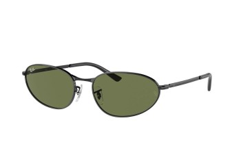 Ochelari de soare Ray-Ban RB3734 002/B1 Ovali Negri