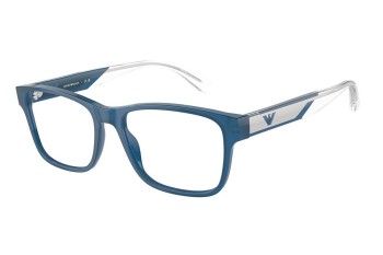 Brillen Emporio Armani EA3239 6092 Rechthoekige Blauw