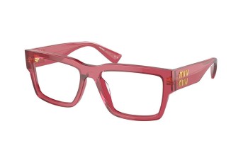 Brillen Miu Miu MU02XV 15Q1O1 Rechthoekige Rood