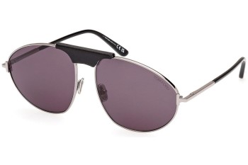 Ochelari de soare Tom Ford FT1095 14A Pilot Argintii