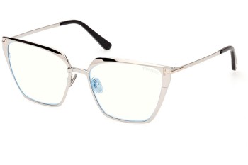 Briller Tom Ford FT5945-B 016 Firkantet Sølv