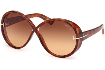 Okulary przeciwsłoneczne Tom Ford FT1116 53F Nieregularny Havana Okulary przeciwsłoneczne Tom Ford FT1116 53F Nieregularny Havana