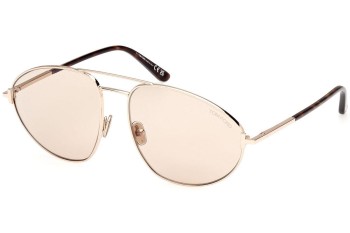 Ochelari de soare Tom Ford FT1095 28E Pilot Aurii