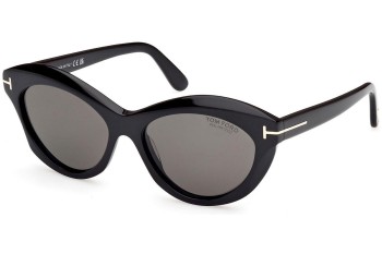 Aurinkolasit Tom Ford FT1111 01D Polarized Soikea Musta