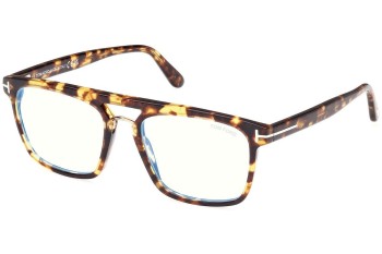 Okulary korekcyjne Tom Ford FT5942-B 053 Kwadratowe Havana