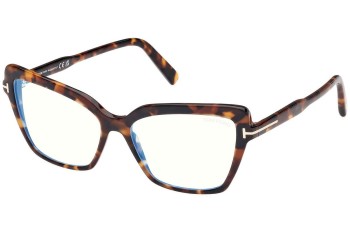 Brillen Tom Ford FT5948-B 052 Cat Eye Havana