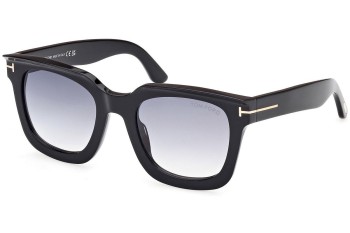 Okulary przeciwsłoneczne Tom Ford FT1115 01B Kwadratowe Czarne