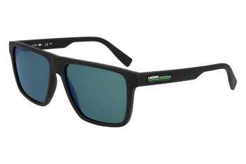 Zonnebril Lacoste L6027S 002 Rechthoekige Zwart