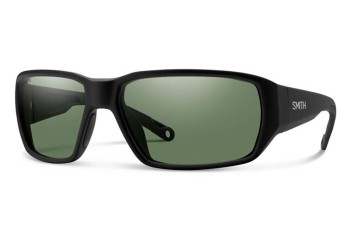 Okulary przeciwsłoneczne Smith HOOKSET 003/L7 Polarized Prostokątne Czarne