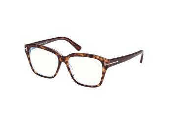 Silmälasit Tom Ford FT5955-B 056 Kulmikkaat Havana