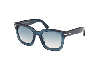 Okulary przeciwsłoneczne Tom Ford FT1115 92P Kwadratowe Niebieskie