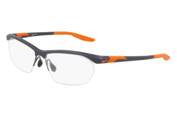 Okulary korekcyjne Nike 7401 034 Owalne Szare