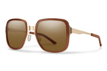 Слънчеви очила Smith AVELINE ETV/SP Polarized Квадратни Оранжева