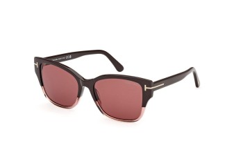 Ochelari de soare Tom Ford FT1108 48Z Dreptunghiulari Maro