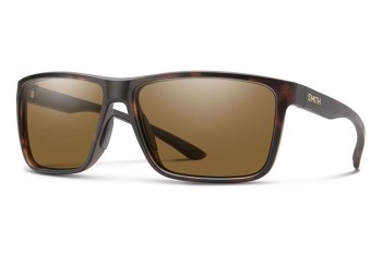 Слънчеви очила Smith RIPTIDE/S N9P/L5 Polarized Правоъгълни Хавана