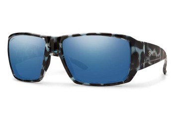 Okulary przeciwsłoneczne Smith GUIDECHOICES JBW/QG Polarized Prostokątne Havana