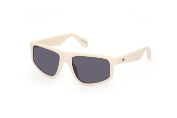 Ochelari de soare Adidas Originals OR0108 21A Dreptunghiulari Albi