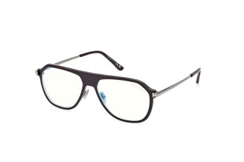 Okulary korekcyjne Tom Ford FT5943-B 050 Pilotki (Aviator) Havana