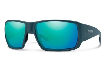 Слънчеви очила Smith GUIDECXL/S FJM/QG Polarized Правоъгълни Синя