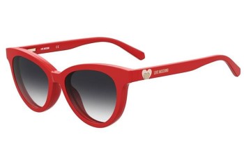 Okulary korekcyjne Love Moschino MOL051/CS C9A/9O Kocie oczy Czerwone