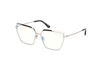 Briller Tom Ford FT5946-B 016 Firkantet Sølv