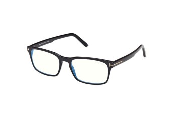 Briller Tom Ford FT5938-B 001 Firkantet Sort