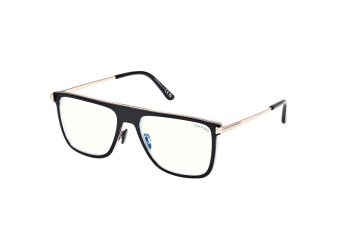 Okulary korekcyjne Tom Ford FT5944-B 003 Flat Top Czarne