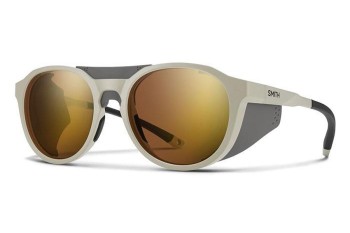 Ochelari de soare Smith VENTURE Z1P/0W Rotunzi Albi