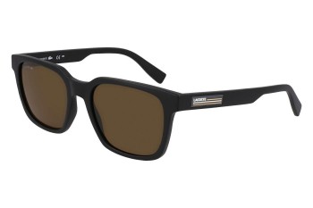 Ochelari de soare Lacoste L6028S 002 Dreptunghiulari Negri