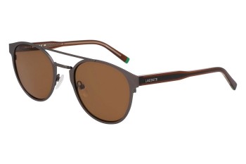 Zonnebril Lacoste L263S 033 Ronde Grijs