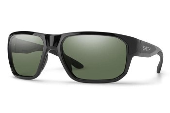 Okulary przeciwsłoneczne Smith ARVO 807/L7 Polarized Owalne Czarne