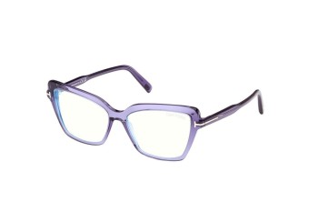 Briller Tom Ford FT5948-B 081 Cat Eye Lilla