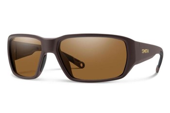 Aurinkolasit Smith HOOKSET 79U/L5 Polarized Suorakulmainen Ruskea