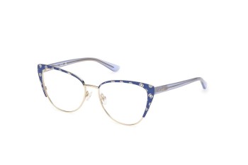 Brillen Guess GU50121 092 Cat Eye Blauw