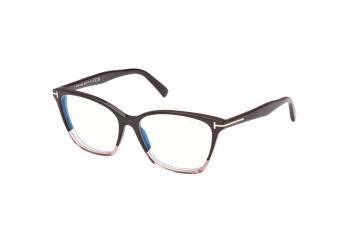 Okulary korekcyjne Tom Ford FT5949-B 050 Kocie oczy Brązowe