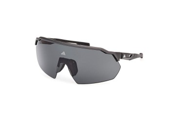 Ochelari de soare Adidas Sport SP0093 02D Polarized Lentilă unică | Shield Negri