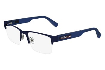 Okulary korekcyjne Lacoste L2299 424 Kwadratowe Niebieskie