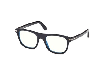 Okulary korekcyjne Tom Ford FT5939-B 001 Kwadratowe Czarne