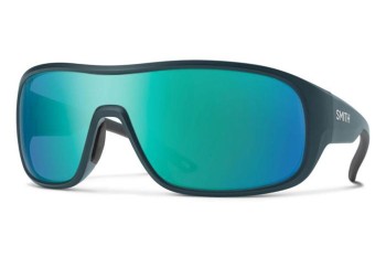 Ochelari de soare Smith SPINNER QM4/QG Polarized Lentilă unică | Shield Albaștri