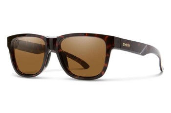 Zonnebril Smith LOWDOWNS2/S 086/L5 Polarized Rechthoekige Havana