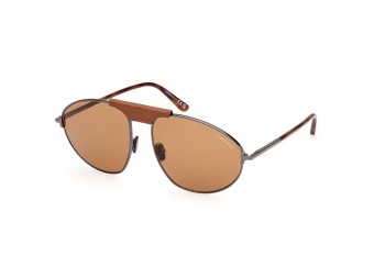 Ochelari de soare Tom Ford FT1095 08E Pilot Gri