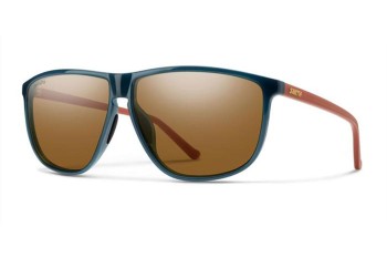 Solbriller Smith MONOLAKE S9W/L5 Polarized Oval Blå