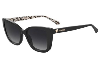 Ochelari de soare Love Moschino MOL073/S 7RM/9O Dreptunghiulari Negri