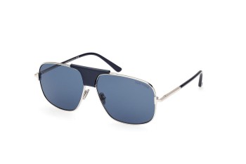 Zonnebril Tom Ford FT1096 16V Vierkant Zilver