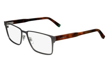 Okulary korekcyjne Lacoste L2297 033 Kwadratowe Szare