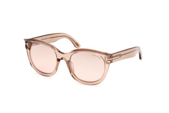 Solbriller Tom Ford FT1114 45G Rund Beige