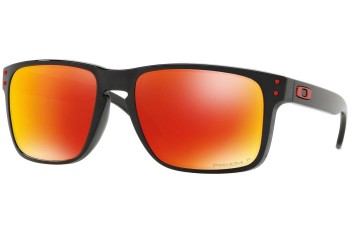 Okulary przeciwsłoneczne Oakley Holbrook XL OO9417-08 PRIZM Polarized Kwadratowe Czarne