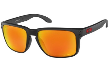 Okulary przeciwsłoneczne Oakley Holbrook XL OO9417-04 PRIZM Kwadratowe Czarne