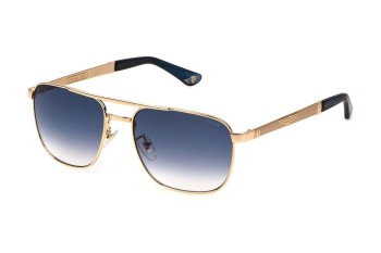 Okulary przeciwsłoneczne Police Origins 3 SPL890 0300 Pilotki (Aviator) Złote