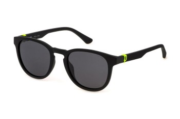 Okulary przeciwsłoneczne Police Beyond Lite 1 SPLF60 U28Z Polarized Okrągłe Czarne